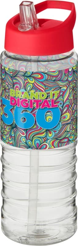 H2O Active® Treble 750 ml spout lid sport bottle 36