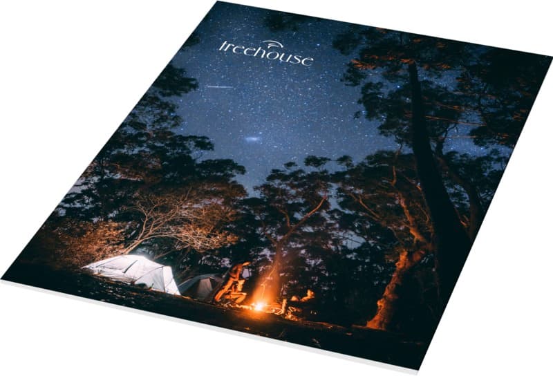 Desk-Mate® A4 notepad wrap over cover