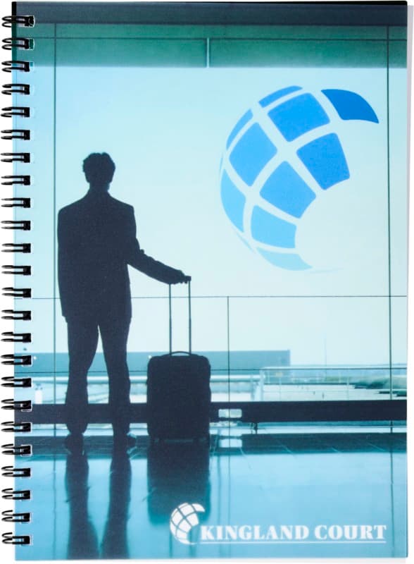 Desk-Mate® wire-o A5 notebook PP cover 9