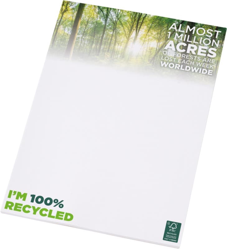 Desk-Mate® A4 recycled notepad 1