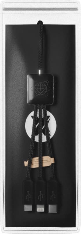 SCX.design C45 5-in-1 rPET charging cable with data transfer 3