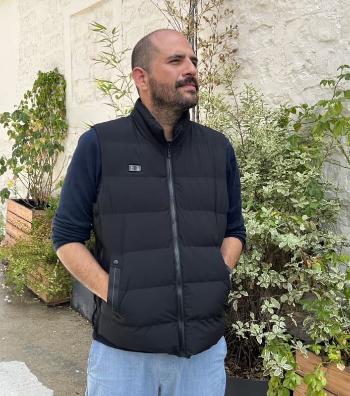 SCX.design G01 heated bodywarmer with power bank 30