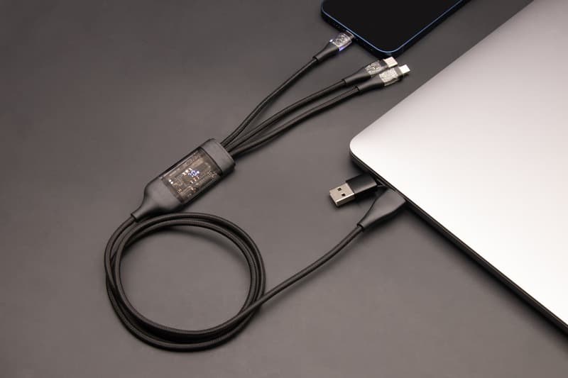 SCX.design C50 5-in-1 fast charging 100W/5A cable with digital display 6