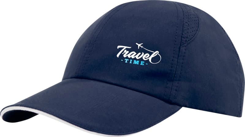 Morion 6 panel GRS recycled cool fit sandwich cap 10