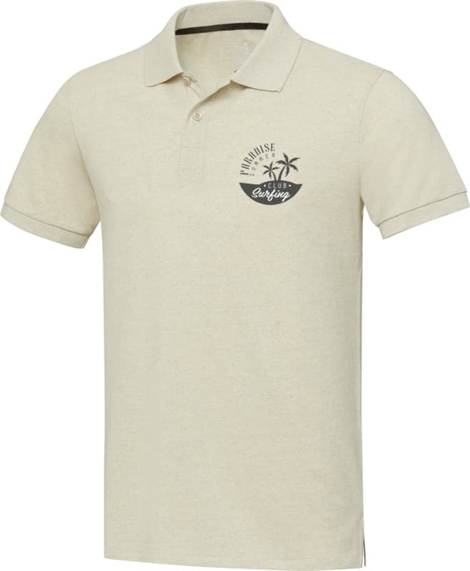 Emerald short sleeve unisex Aware™ recycled polo 16