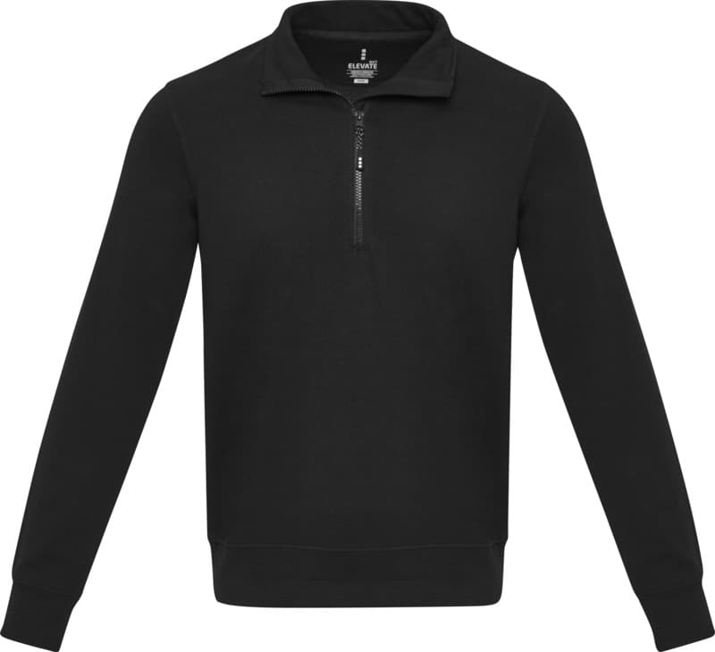 Tin unisex Aware™ recycled quarter zip sweater  16