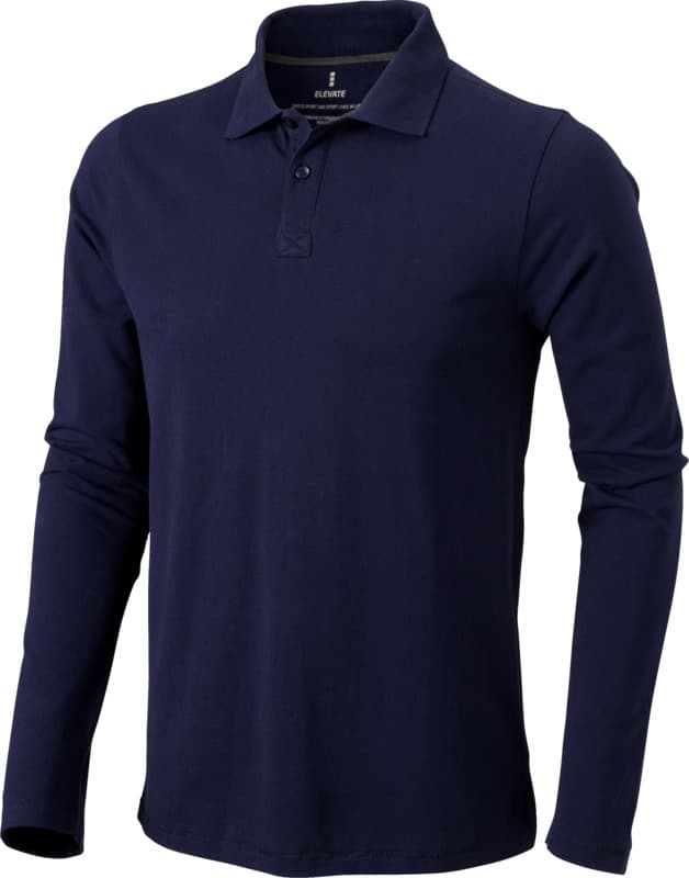 Oakville long sleeve men's polo 9