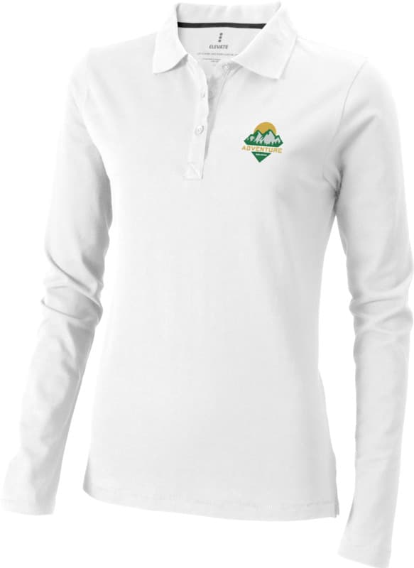 Oakville long sleeve women's polo 8