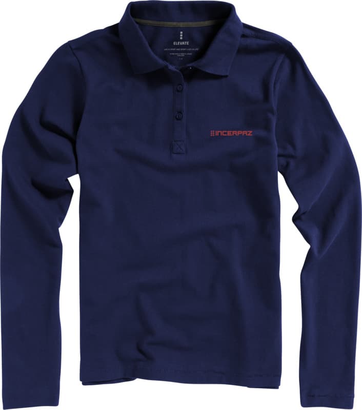 Oakville long sleeve women's polo 14