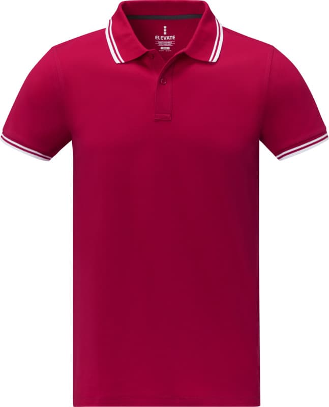 Amarago short sleeve men's tipping polo 9