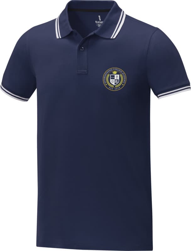 Amarago short sleeve men's tipping polo 20