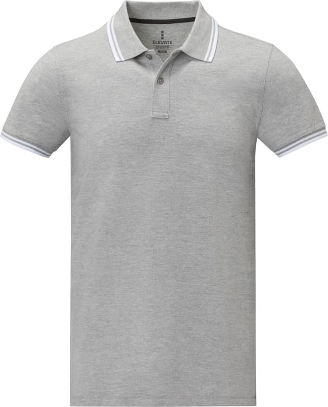 Amarago short sleeve men's tipping polo 23