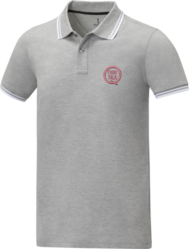 Amarago short sleeve men's tipping polo 28