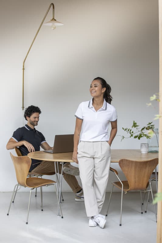 Amarago short sleeve men's tipping polo 26