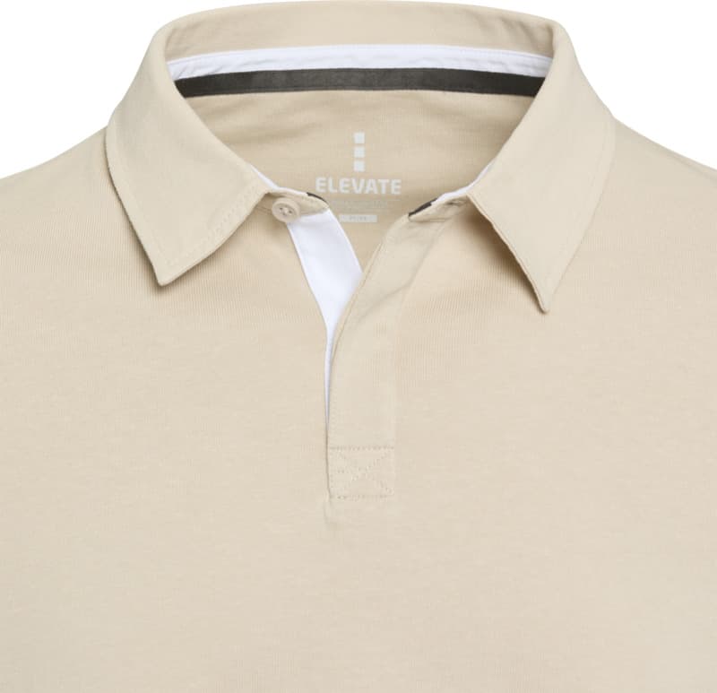 Clyde unisex organic rugby polo sweatshirt 4