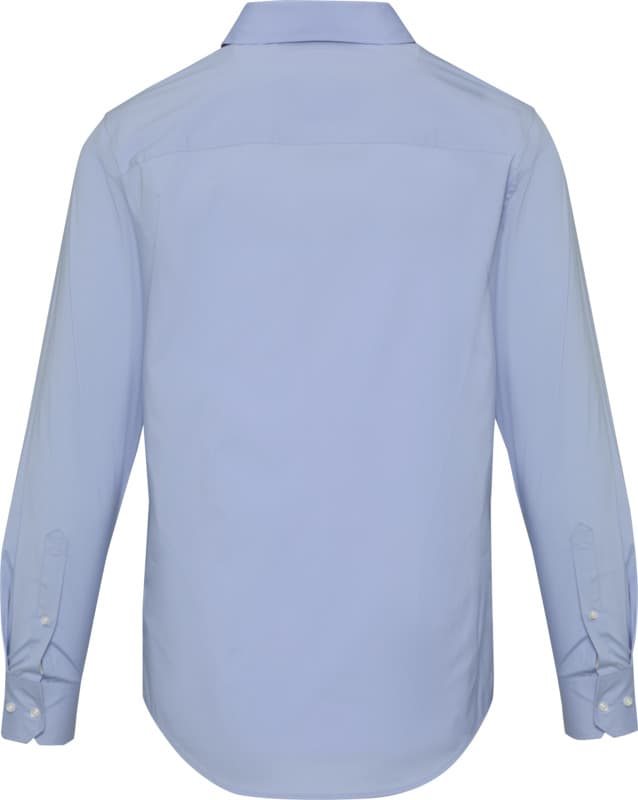 Carnelian poplin men's shirt 8