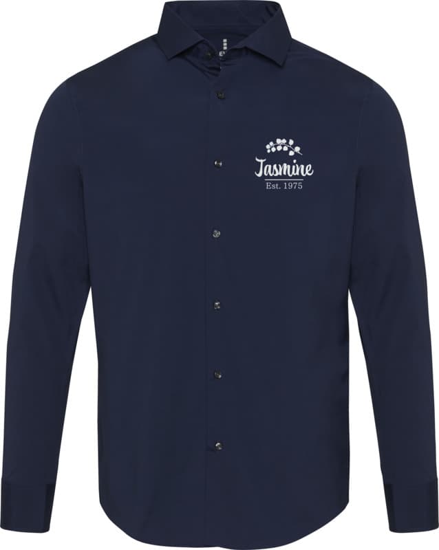 Carnelian poplin men's shirt 15