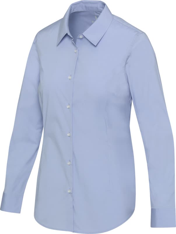 Carnelian poplin women's shirt 6