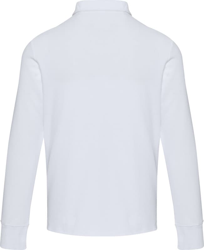 Zeus long sleeve unisex half zip polo 3