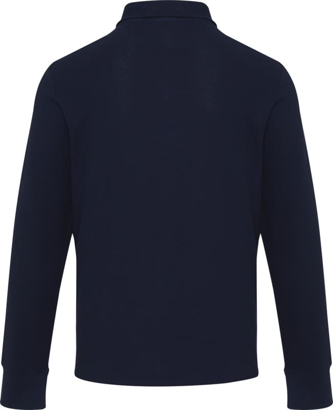 Zeus long sleeve unisex half zip polo 8