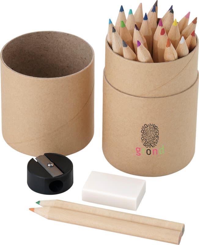 Woodby 26-piece coloured pencil set 3