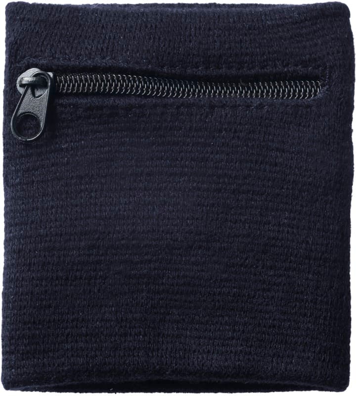 Brisky performance wristband with zippered pocket 2