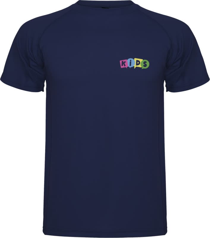 Montecarlo short sleeve kids sports t-shirt 11