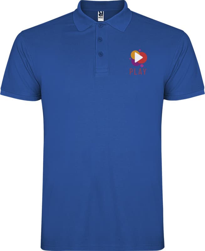 Star short sleeve kids polo 27