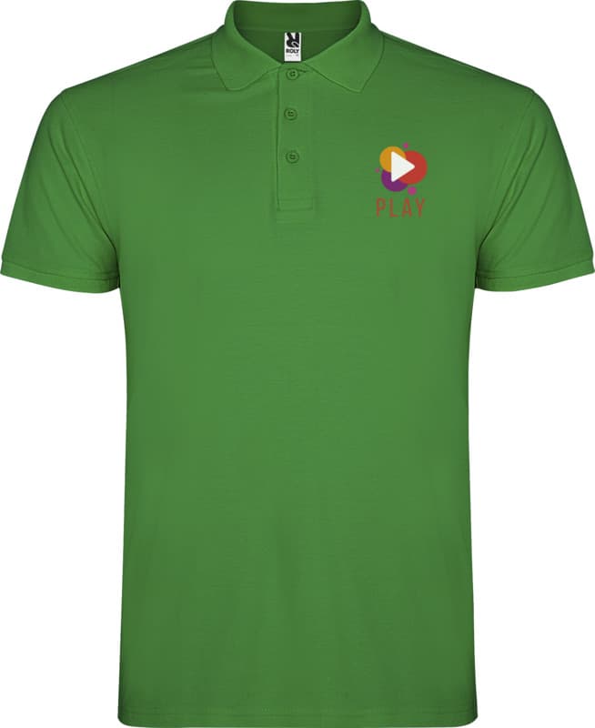 Star short sleeve kids polo 31