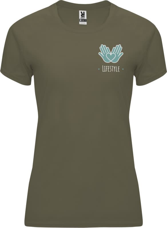 Bahrain short sleeve women's sports t-shirt 115