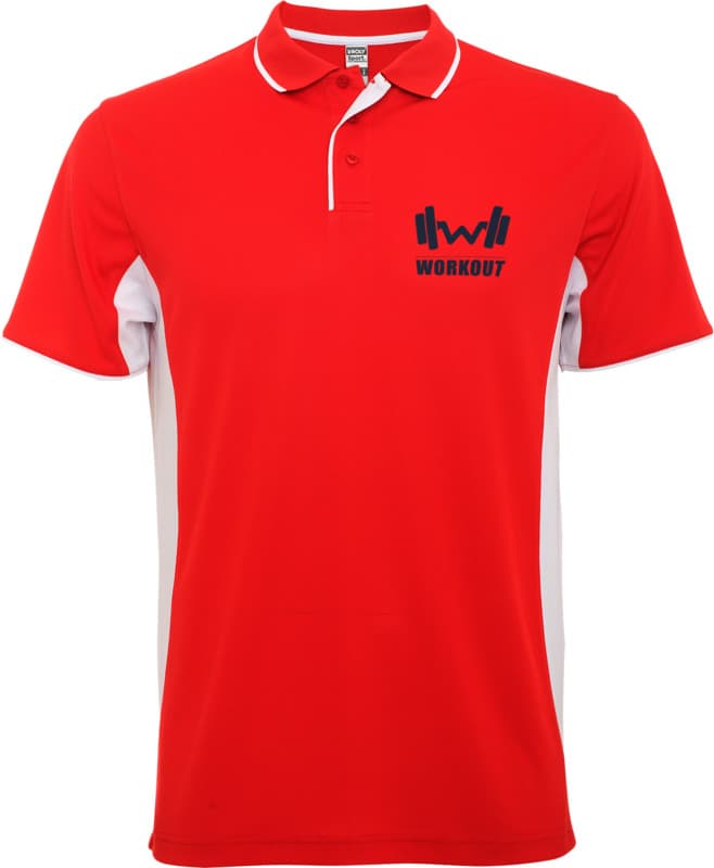 Montmelo short sleeve unisex sports polo 10