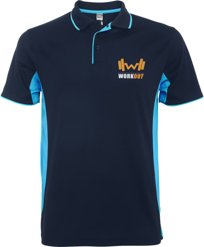 Montmelo short sleeve unisex sports polo 15