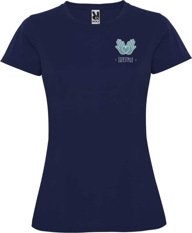Montecarlo short sleeve women's sports t-shirt 17