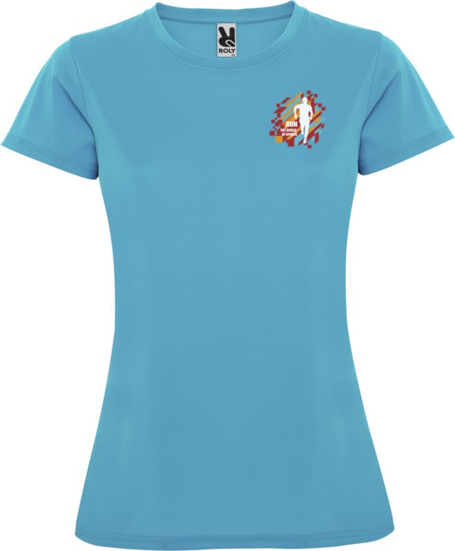 Montecarlo short sleeve women's sports t-shirt 72