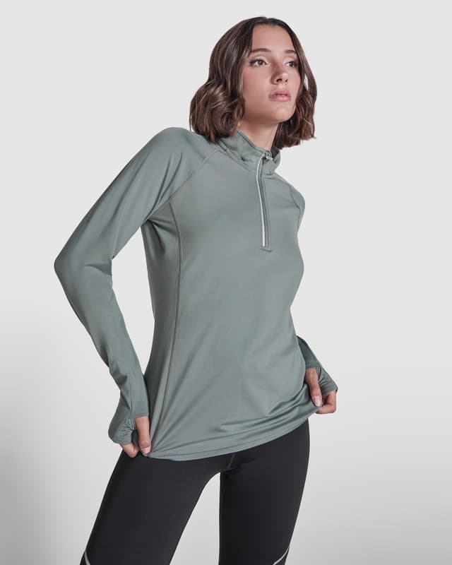 Estambul long sleeve women's half zip sweatshirt 3
