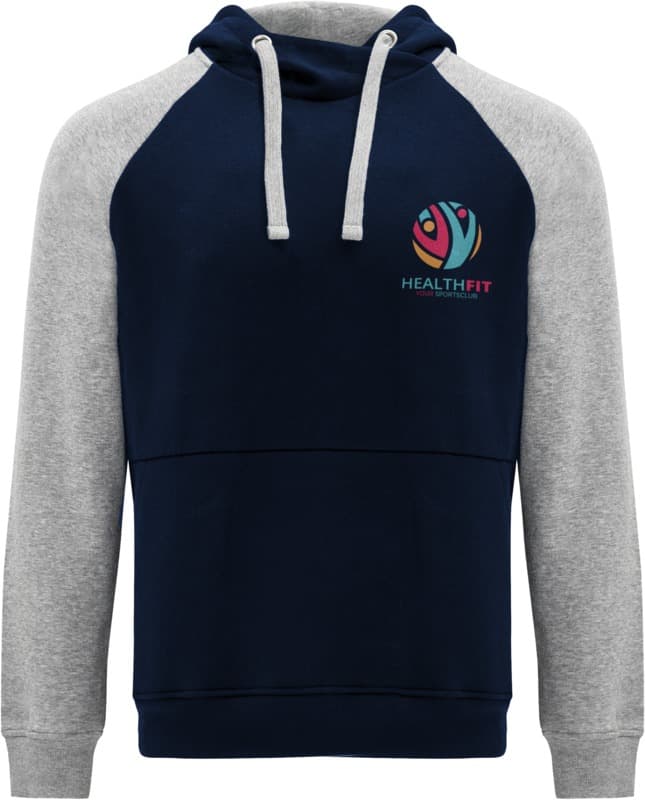 Badet unisex two-tone hoodie 10