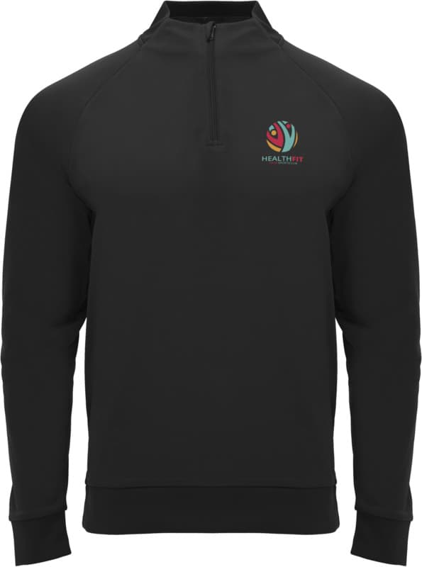 Epiro long sleeve unisex quarter zip sweatshirt 15