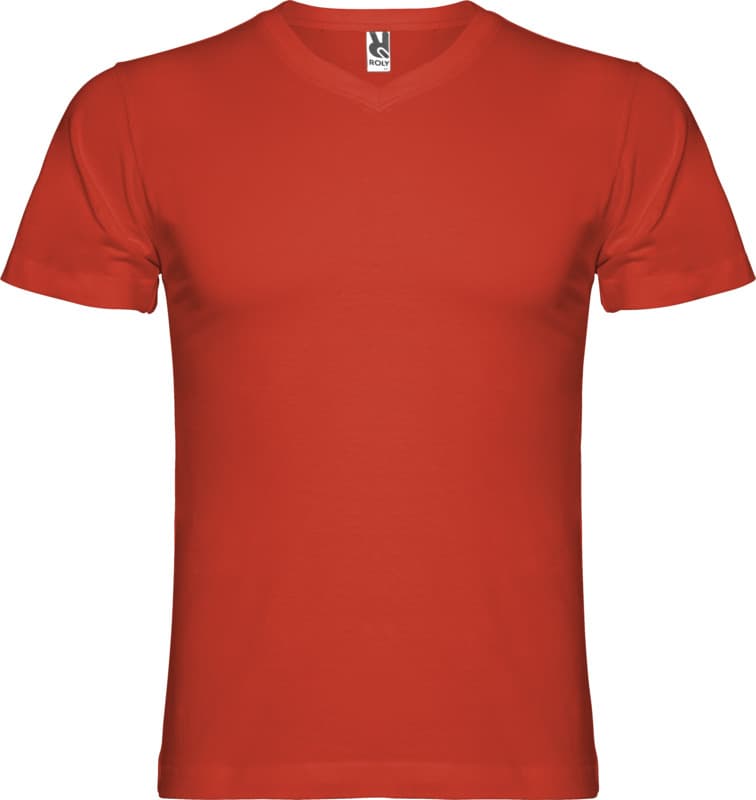 Samoyedo short sleeve men's v-neck t-shirt 21