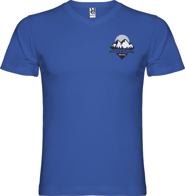 Samoyedo short sleeve men's v-neck t-shirt 30