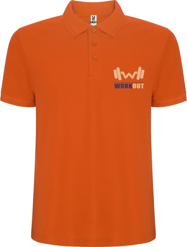 Pegaso Premium short sleeve men's polo 18