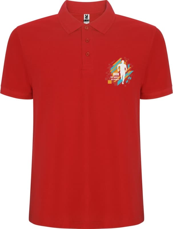 Pegaso Premium short sleeve men's polo 27