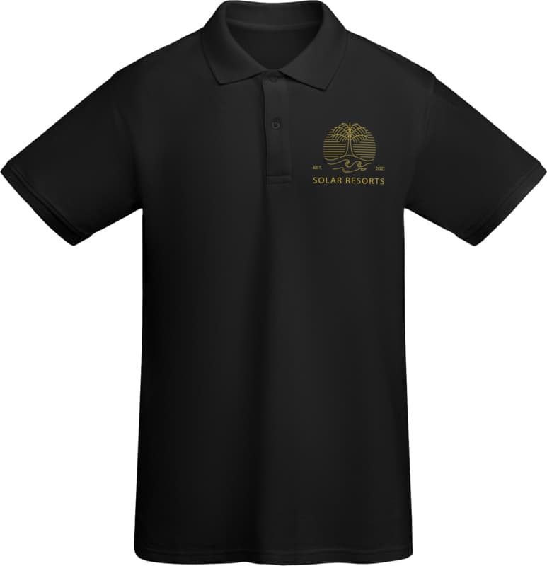 Prince organic cotton short sleeve men's polo 24