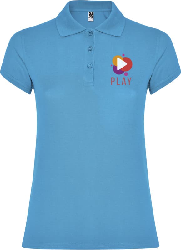 Star short sleeve women's polo 122