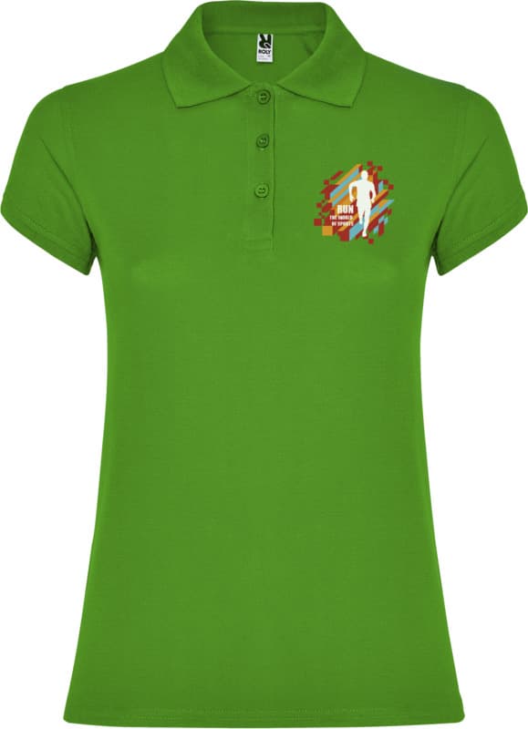 Star short sleeve women's polo 137