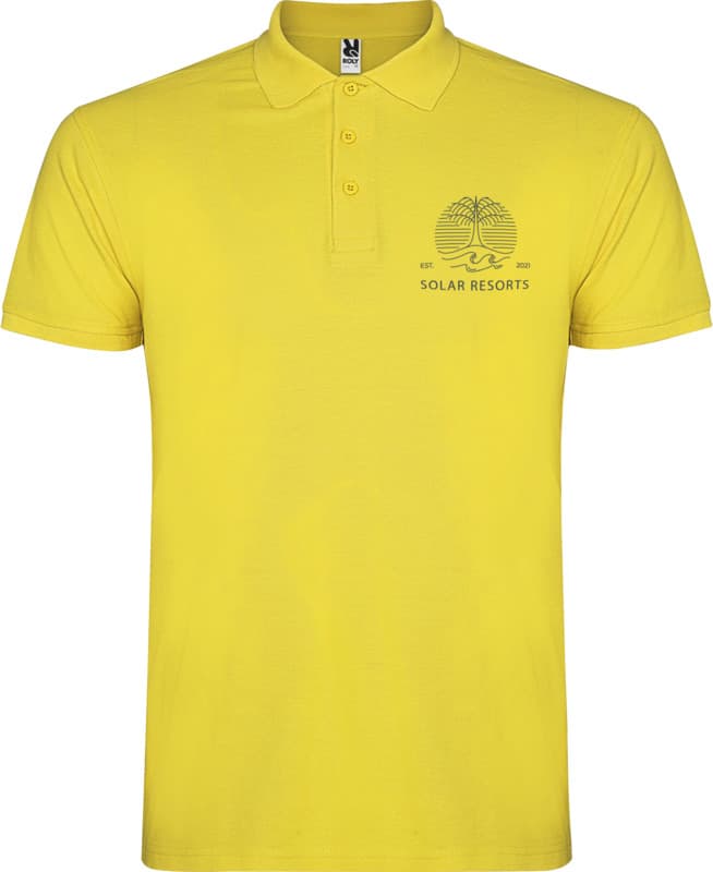 Star short sleeve men's polo 5