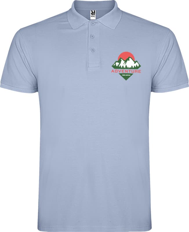 Star short sleeve men's polo 30