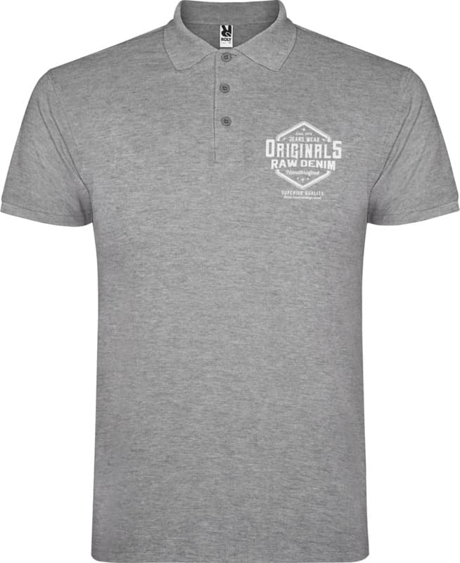 Star short sleeve men's polo 55