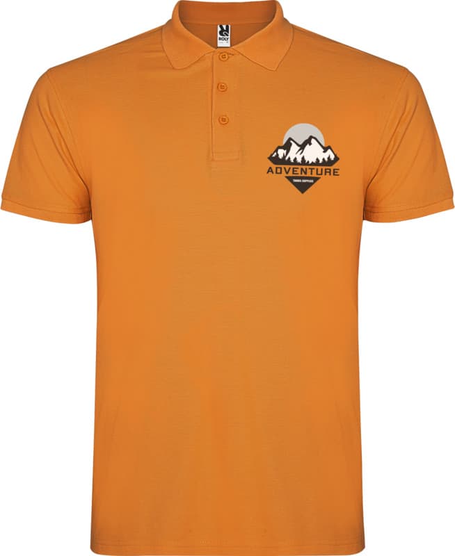 Star short sleeve men's polo 75