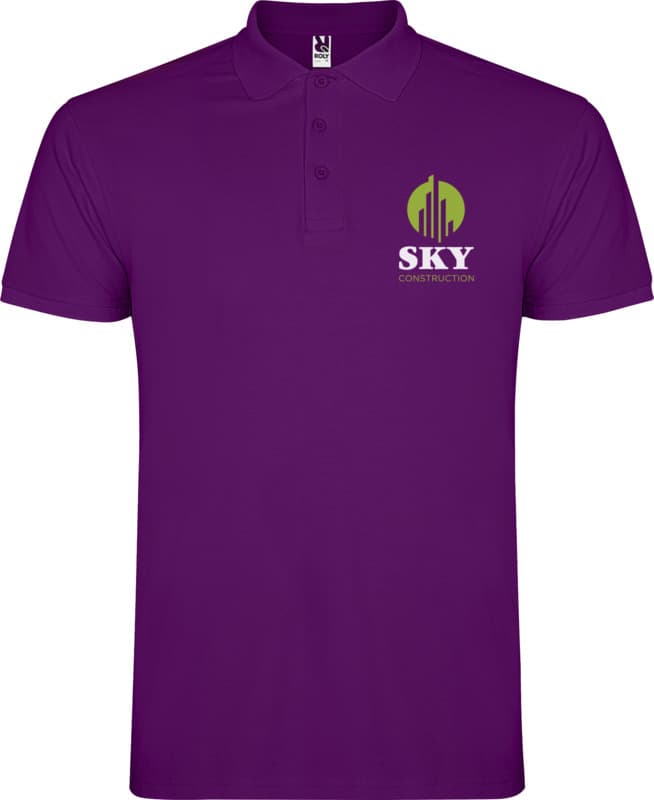 Star short sleeve men's polo 95