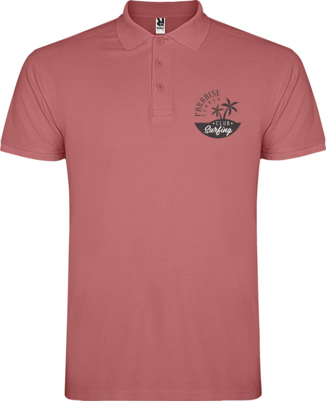 Star short sleeve men's polo 105